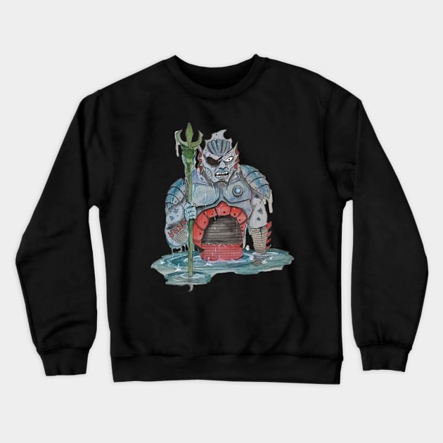 Merdude Crewneck Sweatshirt by ArtofJesseCobb